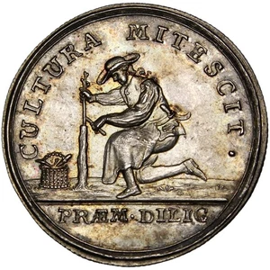 SWITZERLAND Bern c. 1845 silver Academic Medal / SM-711 - Picture 1 of 3