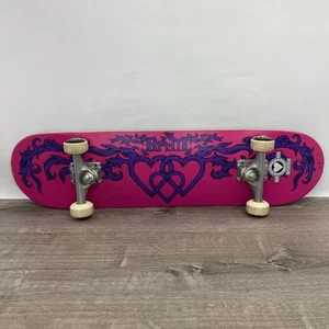 BAM Heart Supply Complete Skateboard -7.75 Pink Purple - Picture 1 of 6
