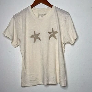 Free People Banner Day Starfish Tee Size Small - Picture 1 of 5