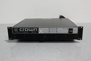 Crown Com-Tech 200 2-Channel Pro Audio Amplifier P.I.P. PA Input Card Included - Picture 1 of 7