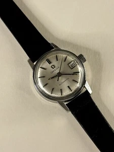 OMEGA Automatic Ladies Vintage 1970’s Silver Date Watch - Picture 1 of 5