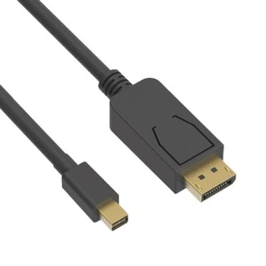 Fuji Labs Mini-DisplayPort Male to DisplayPort Male Cable V1.2 4K 60Hz - Picture 1 of 1