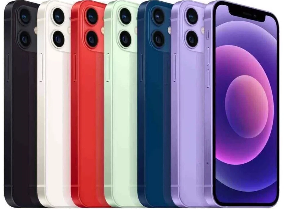 APPLE iPHONE 12 64GB 128GB 256GB - FACTORY UNLOCKED - EXCELLENT REFURBISHED - Image 1 of 4