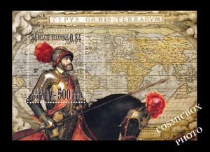 Bloc timbre Belgique Typus Orbis Terrarum planche Karel Charles V stamp Belges - Picture 1 of 1