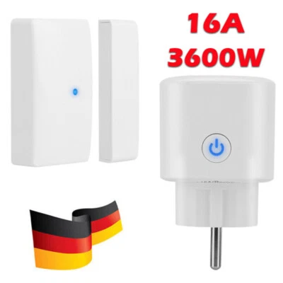 NEU Fensterkontaktschalter Für Dunstabzugshaube Funk Abluftsteuerung Ofen Kamin - Bild 1 von 4