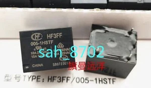 5 PCS NEW HF HF3FF 005-1HSTF relay 5VDC power 15A 4-pin - Picture 1 of 2