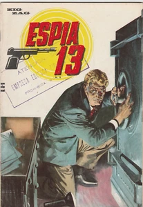 ESPÍA 13 NO 26 EDITORIAL ZIGZAG ESPIONAJE AÑOS 60 CHILE CÓMIC ESPAÑOL - Imagen 1 de 1