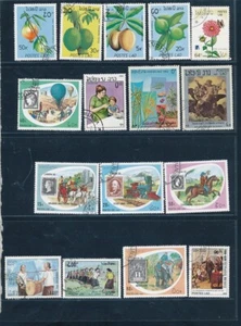 D397513 Laos Nice selection of VFU (CTO) stamps - Picture 1 of 1