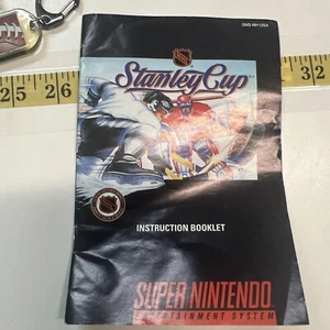 Stanley cup snes Manual - Picture 1 of 6