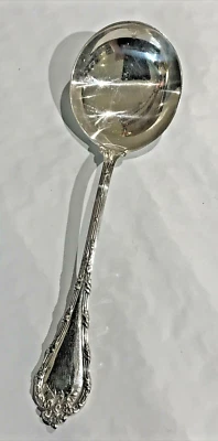 Cuchara sopera de tazón redondo Durgin Madame Royale (sopa de crema) 25 g Foto 1 de 3