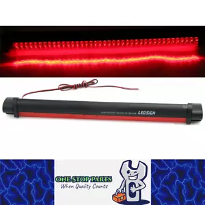 12V 40 LED SLIM ADHESIVE BRAKE LIGHT FOR INSIDE REAR WINDOWS - Picture 1 of 6
