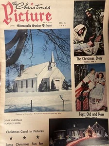 Roto Picture Magazine Minneapolis Sunday Tribune 1951 Weihnachten Sonderausgabe - Bild 1 von 5
