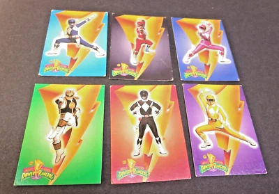 Saban's Power Rangers Miniature Trading Cards. Audio Cassette Cool Kids. RARE! - Image 1 of 2