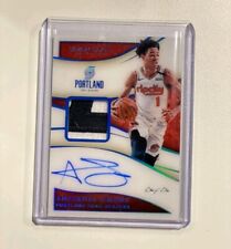 Anfernee Simons Immaculate Patch Auto One Of One! 1/1 - 