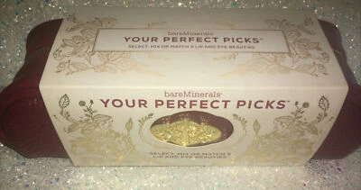 Nuevo~ Imitación Cuero Minerales Desnudos ROJO Cremallera Superior Bolsa Maquillaje Cosmético ¡Bolso! Foto 1 de 4