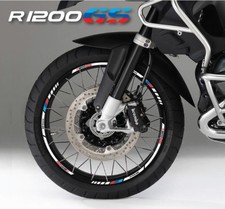 BMW R1200 GS motorrad stickers rim streifen Felgen Aufkleber R1200GS Adventure