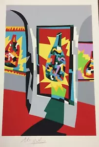 UGO NESPOLO cm 30x22 OFFERTA 3 Opera SERIGRAFIA RARO ORIGINALE Numerata PdA - Foto 1 di 2