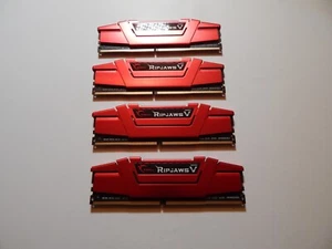 4 G.Skill Ripjaws v Series 32gb ddr4 2133mhz - Picture 1 of 3