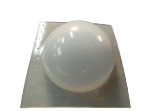 CANTIDAD 2 - MEDIA BOLA 3 PULGADAS YESO O JABÓN MOLDE 4603 Moldcreations - Imagen 1 de 2