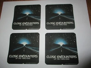 1977 CLOSE ENCOUNTERS OF THE THIRD KIND IRON-ON PATCH RARE ORIGINAL (LOT OF 4) - Picture 1 of 2