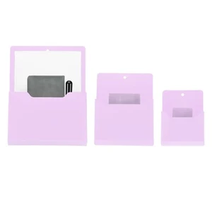 Magnetic File Holder, 3 Pack Magnetic Wall Holder Organizer File, Purple - Picture 1 of 6