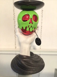 ๐ NEW Bath and Body Works Disney Villains Evil Queen Poison Apple Candle Holder - Picture 1 of 5