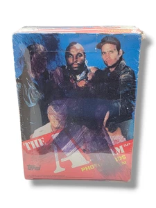 1983 Topps The A-Team Photo Cards + Bubble Gum Sealed 36 Pack Box - Picture 1 of 1