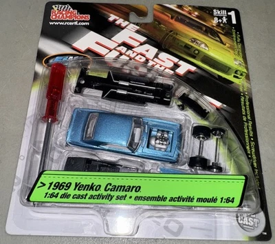 Juego de actividades Racing Champions Fast & Furious 1969 Chevy Camaro YENKO 1:64 2003 Foto 1 de 4