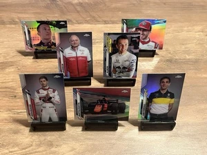 2020 Topps Chrome Formula 1 Refractor 7 Card Lot - Picture 1 of 15