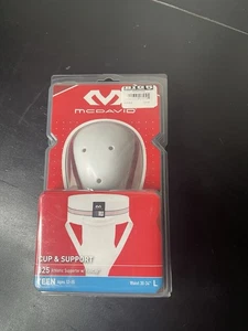 McDavid Cup & White Athletic Supporter w Flex Cup 325 Teen Large 30-34” 12-15yrs - Picture 1 of 3