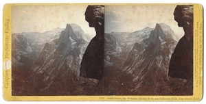 Soule Yosemite Stereoview #1176 South Dome Mt. Watkins 1870s - Picture 1 of 1