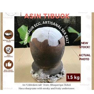 1.5kg Asin Tibuok Dino Egg Artisanal Coconut Sea Salt Bohol Philippines FAST - Picture 1 of 5
