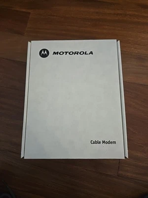 Motorola SB5101 Cable Modem for Broadband W/ adapter & Ethernet Cable New In Box - Image 1 of 4