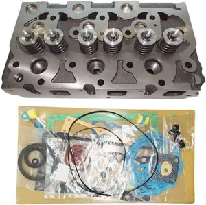 NEW Complete Cylinder Head With Valves & Full Gakset for Kubota D1402 - Picture 1 of 1