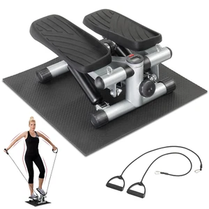 Mini Air Aerobic Stepper, Stair Climber Twist Exercise Fitness Machine, with LCD - Picture 1 of 12