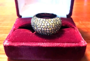 MCL Matthew Campbell Laurenza Gorgeous Sapphire Stardust Ring Sz 7 - Picture 1 of 6