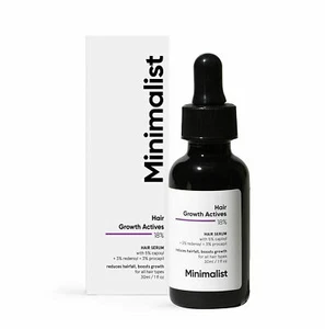 Minimalist Hair Growth Actives 18% Hair Growth Serum With Procapil, Capixyl 30ml - Picture 1 of 4