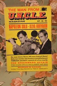 The Man From UNCLE Magazine September 1966 Vintage Spy Drama Free USA Shipping - Foto 1 di 2