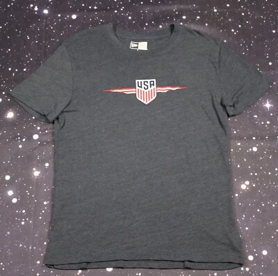Camiseta para mujer New Era USA fútbol gráfico azul marino - grande Foto 1 de 4