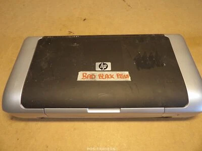 HP Deskjet 460 Portable Inkjet Printer C8151A L Colour USB - BAD BLACK PRINT - Bild 1 von 4