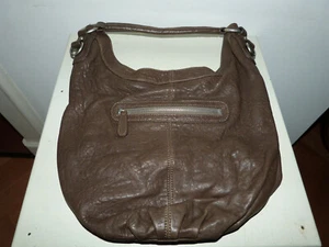 Fredsbruder Tasche Schultertasche Beuteltasche Hobo Bag braun - Bild 1 von 7