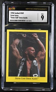 1998 Cardinal WWF Trivia Series 2 Stone Cold Steve Austin - CSG 9 MINT 1999 - Picture 1 of 1