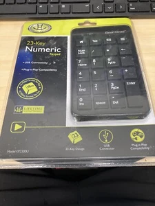 New Sealed Gear Head 23 Key USB Numeric Keypad Model KP2300U Fast Shipping - Picture 1 of 2