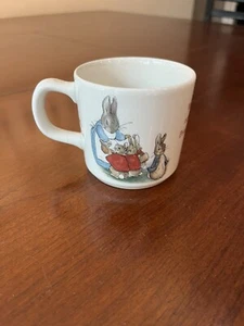 Wedgewood and Barlaston of Etruria Peter Rabbit Mug Cup Beatrix Potter Designs - Picture 1 of 7