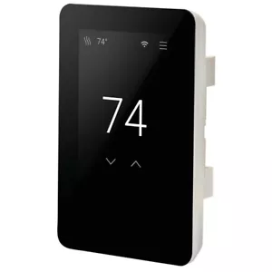 SunTouch 120/240V Programmable Wi-Fi SunStat CommandPlus Thermostat in Black - Picture 1 of 5