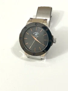 Orologio BEVERLY Hills Polo Club Uomo ARGENTO Quarzo - Ottime condizioni - Foto 1 di 4