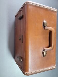 Vtg  Samsonite Luggage Brown Train Case Style 4912  Shwayder Bros Denver