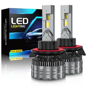 9008 H13 LED Headlight Bulb Conversion Kit Low Beam 6000K Bright Replace Halogen - Picture 1 of 7