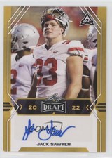 2022 Leaf Draft Auto Gold Jack Sawyer #BA-JS2 Auto