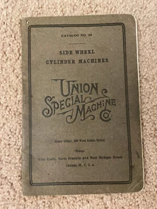 Union Special Sewing Machine Parts List Instructions for 11800 1900 12000 12100 - Picture 1 of 3